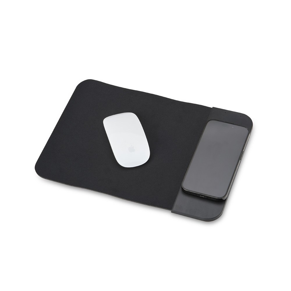 MOUSE PAD CARREGADOR PRETO — vista 2