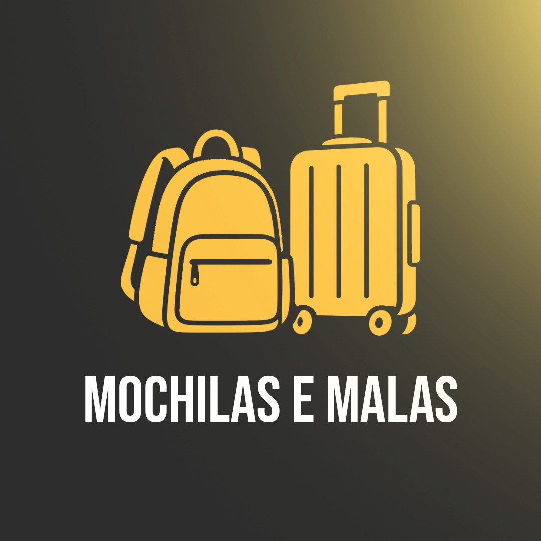 Mochilas e malas