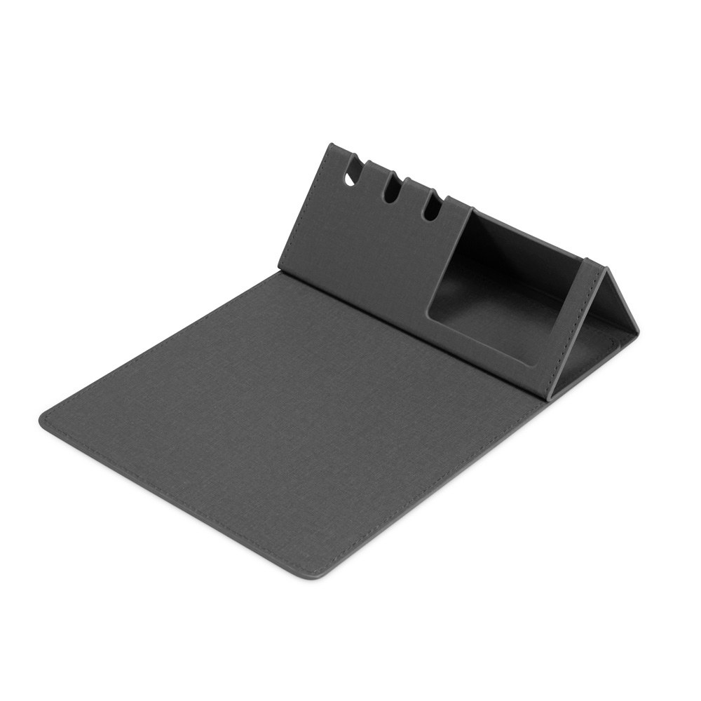 MOUSE PAD SUPORTE CELULAR PRETO